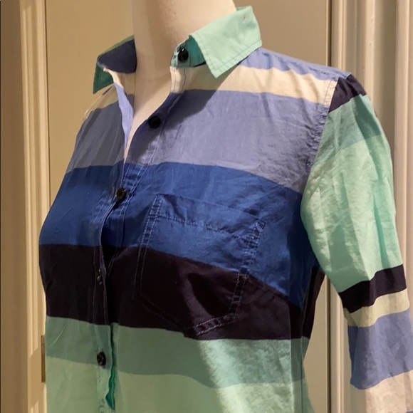 🎉HP🎉 J.Crew Factory Striped Popover - Picture 8 of 8